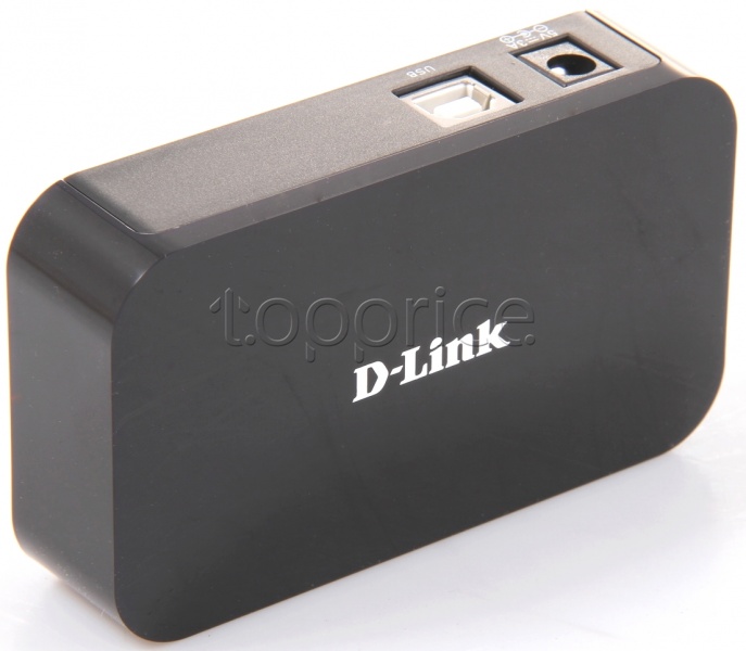 При помощи семипортового USB 2.0 концентратора D-Link DUB-H7