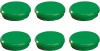 Фото товара Набор магнитов Dahle 24 мм, 6 шт. зеленые