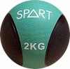 Фото товара Мяч для фитнеса (Медбол) Spart 2 кг Green/Black (CD8037-2)
