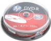 Фото товара DVD-R HP 4.7Gb 16x (10 Pack Spindle) (69315)