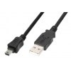 Фото товара Кабель USB2.0 AM -> mini-USB 5pin Digitus Assmann 1.8 м Black (AK-300108-018-S)