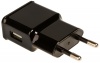 Фото товара Сетевое З/У USB Grand-X 1A + кабель USB Lightning Black (CH765LTB)