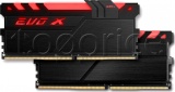 Фото Модуль памяти GEIL DDR4 16GB 2x8GB 3200MHz EVO X Black RGB (GEXB416GB3200C16ADC)