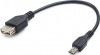 Фото товара Кабель OTG USB2.0 AF -> micro-USB Cablexpert 0.15 м (A-OTG-AFBM-03)