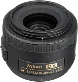 Фото Объектив Nikon 35mm f/1.8G AF-S DX Nikkor (JAA132DA)
