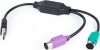 Фото товара Переходник 2xPS/2 -> USB Cablexpert (UAPS12-BK)