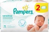 Фото товара Салфетки влажные для младенцев Pampers Sensitive Сменный блок 2 x 56 шт.