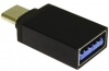 Фото товара Адаптер USB Type C -> USB3.2 Gen1 AF Lapara Black (LA-MaleTypeC-FemaleUSB3.0 black)