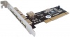 Фото товара Контроллер PCI STLab USB2.0 U-166 (4+1 порт) Bulk