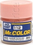 Фото Краска Gunze Sangyo эмалевая Mr. Color телесная 2 полуматовая 10 мл (C112)