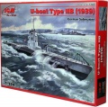 Фото Модель ICM Немецкая подводная лодка U-Boat тип IIB (1939) (ICMS009)