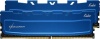 Фото товара Модуль памяти Exceleram DDR4 8GB 2x4GB 2400MHz Blue Kudos (EKBLUE4082417AD)
