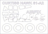 Фото Маска KV Models для модели самолета Curtis Hawk 81-A-2 Airfix (KVM72529)