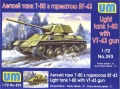 Фото Модель Unimodels Лёгкий танк Т-80 с пушкой ВТ-43 (UM393)