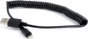 Фото товара Кабель USB2.0 AM -> Lightning Cablexpert 1.5 м спиральный Black (CC-LMAM-1.5M)