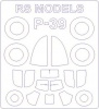 Фото товара Маска KV Models для модели самолета P-39 RS Models (KVM72565)