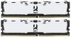 Фото товара Модуль памяти GoodRam DDR4 16GB 2x8GB 3000MHz IRDM X White (IR-XW3000D464L16S/16GDC)