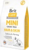 Фото товара Корм для собак Brit Care GF Mini Hair&Skin здоровая кожа и шерсть 2 кг (170782/0220)