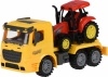 Фото товара Тягач с трактором Same Toy Truck желтый (98-613Ut-1)
