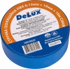 Фото товара Лента изоляционная Delux ПВХ 10 м синяя (10078622)