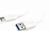 Фото товара Кабель USB3.2 Gen1 AM -> USB Type C Cablexpert 1.0 м (CCP-USB3-AMCM-1M-W)