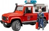 Фото товара Пожарная машина Bruder Land Rover Defender 1:16 (02596)