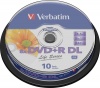 Фото товара DVD+R DL Verbatim Inkjet Printable Life Series 8.5Gb 8x (10 Pack Cakebox) (43818)