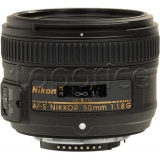 Фото Объектив Nikon 50mm f/1.8G AF-S Nikkor (JAA015DA)