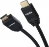 Фото товара Кабель HDMI -> HDMI 2E Slim v2.0 5 м Black (2EW-1109-5M)
