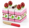 Фото товара Игровой набор Viga Toys Клубничный торт (51324)
