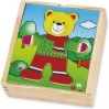 Фото товара Игровой набор Viga Toys Гардероб медведя (56401)