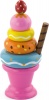 Фото товара Игровой набор Viga Toys Мороженое с фруктами. Клубничка (51321)