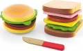 Фото Игровой набор Viga Toys Гамбургер и сэндвич (50810)