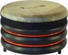 Фото товара Игрушка музыкальная Trommus Барабан D1u красный из натуральной кожи 21x34 см