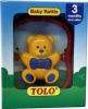 Фото товара Погремушка Tolo Toys Медвежонок вращающийся (86130 R)