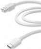Фото товара Кабель USB2.0 USB2.0 AM/USB Type C Cellular Line 2 м White (USBDATACUSBC2MW)