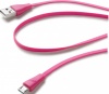Фото товара Дата кабель Cellular Line Micro USB Pink (USBDATACMICROUSBP)