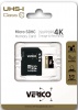 Фото товара Карта памяти micro SDHC 16GB Verico UHS-I (adapter) (1MCOV-MAH9G3-NN)