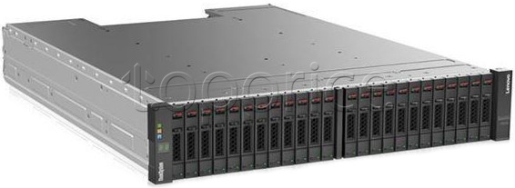 Фото Сетевое хранилище NAS Lenovo ThinkSystem DS4200 SFF FC/iSCSI Dual Controller Unit (4617A11)