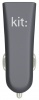 Фото товара Автомобильное З/У Kit Fresh Dual USB Charger 3.4 A Grey (USBCCFRESH3GY)
