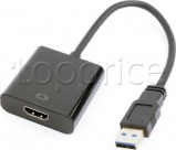 Фото Адаптер USB3.2 Gen1 -> HDMI Cablexpert (A-USB3-HDMI-02)