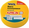 Фото товара Лента изоляционная MasterTool 17 мм x 10 м желтая 44-9310 10 шт.