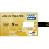Фото товара USB флеш накопитель 8GB GoodRam Gold Credit Card (PD8GH2GRCCPR9)