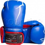 Фото Перчатки боксерские PowerPlay 3018 Blue/Red 12oz