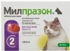Фото товара Милпразон для кошек KRKA от 2 кг 2 таб/уп (660374/778469)