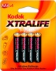 Фото товара Батарейки Kodak XtraLife Alkaline AAA/LR03 4 шт. BOX (30411784)