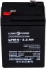 Фото товара Батарея LogicPower 6V 5.2 Ah (LPM 6-5,2 AH) (4158)