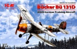 Фото Модель ICM Германский учебный самолет Bucker Bu 131D, 2МВ (ICM32030)
