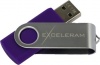 Фото товара USB флеш накопитель 16GB Exceleram P1 Series Silver/Purple (EXP1U2SIPU16)
