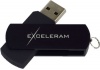 Фото товара USB флеш накопитель 16GB Exceleram P2 Series Black/Black (EXP2U3BB16)